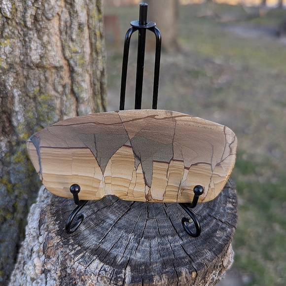 Brecciated Jasper Slice - Picture 4 of 4